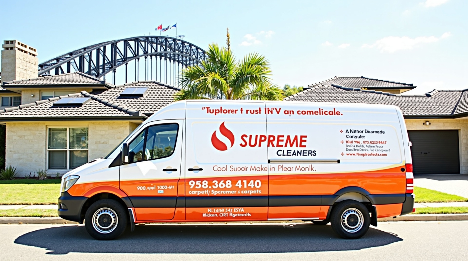 Supreme Cleaners Van